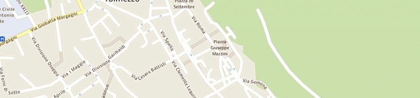 Mappa della impresa sercon (sas) a TOLMEZZO