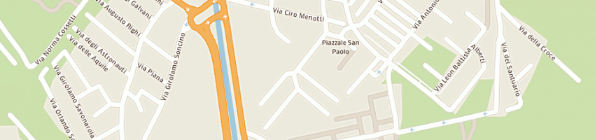 Mappa della impresa lisippo editore di patrignani giampiero a FANO