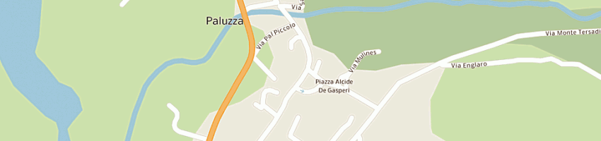 Mappa della impresa englaro remo a PALUZZA