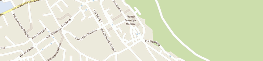 Mappa della impresa cattaino giovanni battista a TOLMEZZO