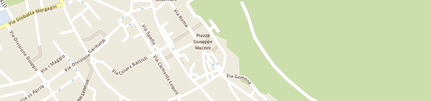 Mappa della impresa casa della sposa di bortot ivonne a TOLMEZZO