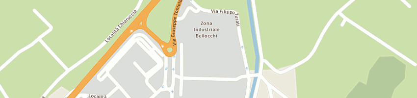 Mappa della impresa snamprogetti spa a FANO