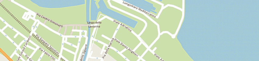 Mappa della impresa ristorante quinta a FANO