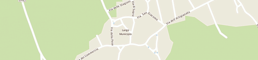 Mappa della impresa municipio a COSEANO