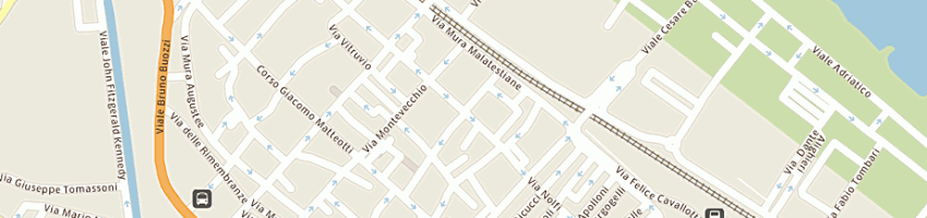 Mappa della impresa municipio di fano a FANO