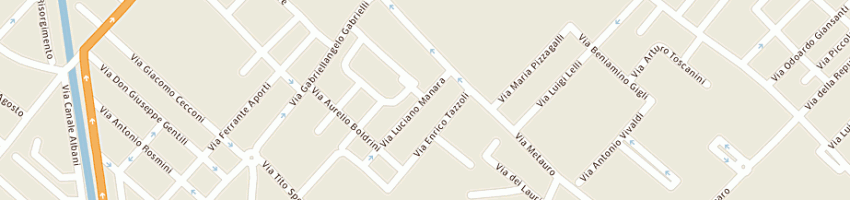 Mappa della impresa scarponi pamela a FANO