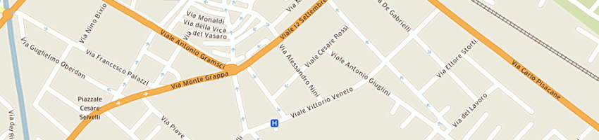 Mappa della impresa istituto di bellezza ateneo a FANO