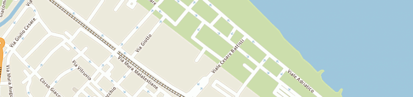 Mappa della impresa parrocchia s marco a FANO