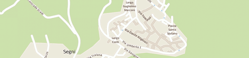 Mappa della impresa primi piatti 2 a SEGNI