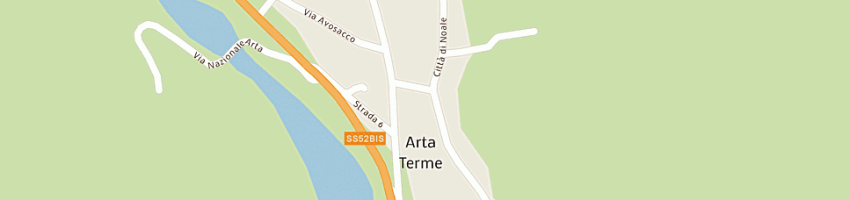 Mappa della impresa martinelli (srl) a ARTA TERME