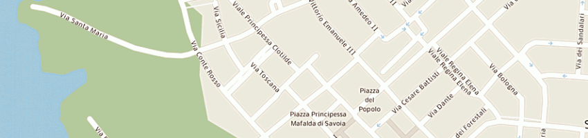 Mappa della impresa grasso aniceto a SABAUDIA
