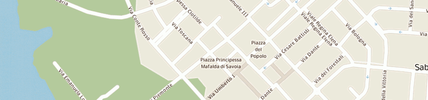 Mappa della impresa laboratorio mendel srl a SABAUDIA