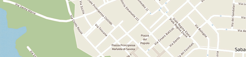 Mappa della impresa zambon claudio a SABAUDIA