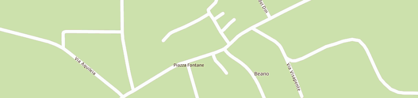 Mappa della impresa osteria la dai iacun dai geis a CODROIPO