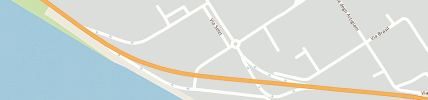 Mappa della impresa vezzi mario a TOLMEZZO