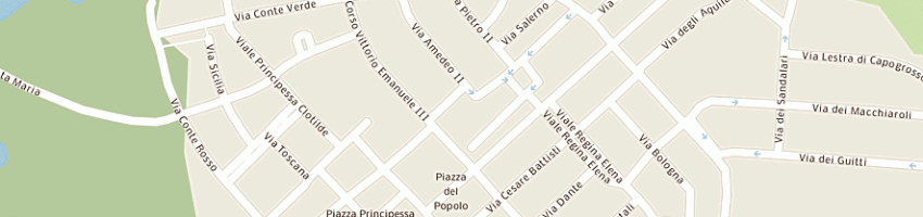 Mappa della impresa mobil nautica srl a SABAUDIA
