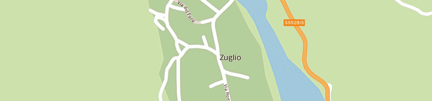 Mappa della impresa ambulatorio medico comunale a ZUGLIO