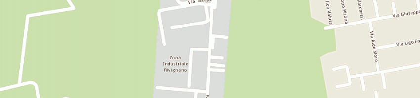 Mappa della impresa gte srl a RIVIGNANO