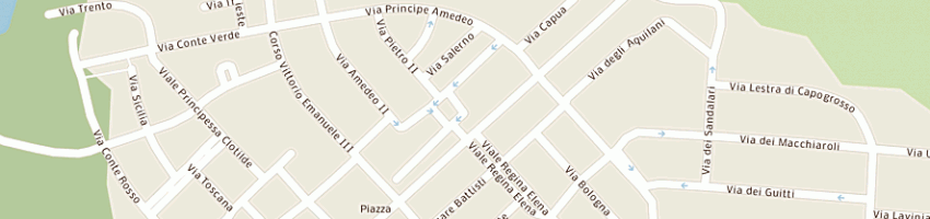 Mappa della impresa bianchi sas di riccardo bianchi e c a SABAUDIA