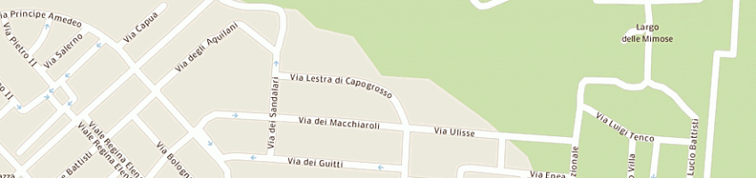 Mappa della impresa d'agostini savina a SABAUDIA