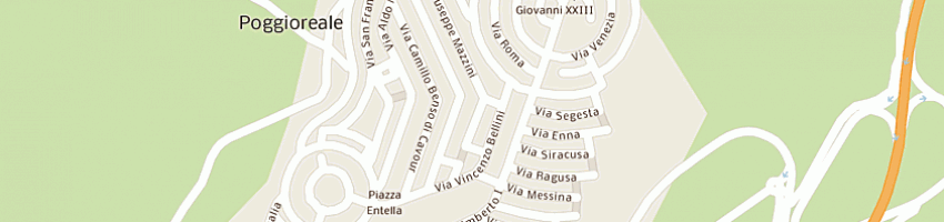 Mappa della impresa tritico bartolomeo a POGGIOREALE