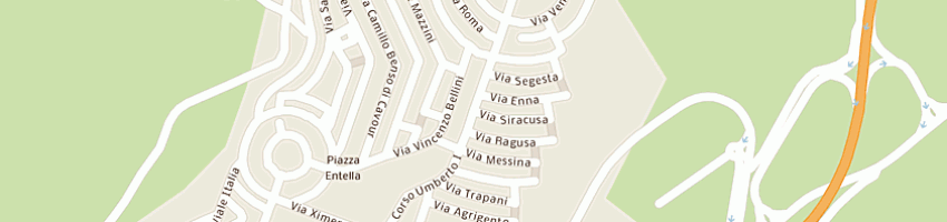 Mappa della impresa comune di poggioreale prov trapani a POGGIOREALE