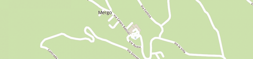 Mappa della impresa serini fernando e c (sas) a MERGO