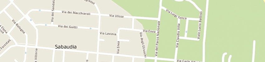 Mappa della impresa casalvieri enzo a SABAUDIA