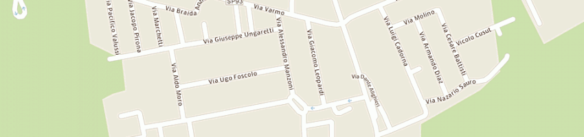 Mappa della impresa scuole elementari a RIVIGNANO