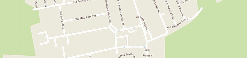 Mappa della impresa studio associato meneguzzi antonio ed ilenia a RIVIGNANO