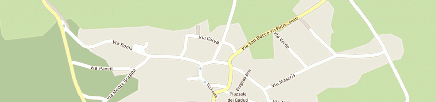 Mappa della impresa bar al for di biasioli ketty e brunetti simone sas a CAVAZZO CARNICO