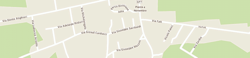 Mappa della impresa toso andrea a RIVIGNANO