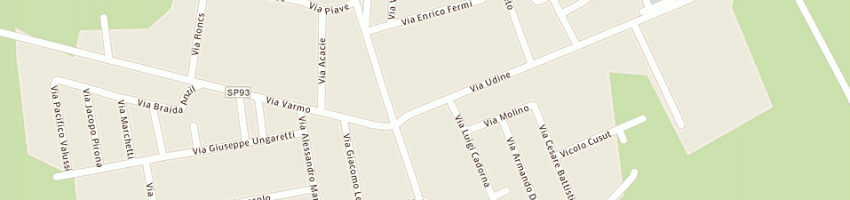 Mappa della impresa municipio a RIVIGNANO