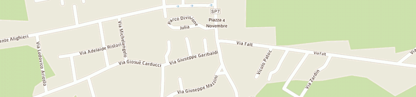 Mappa della impresa gioconda mondolo a RIVIGNANO