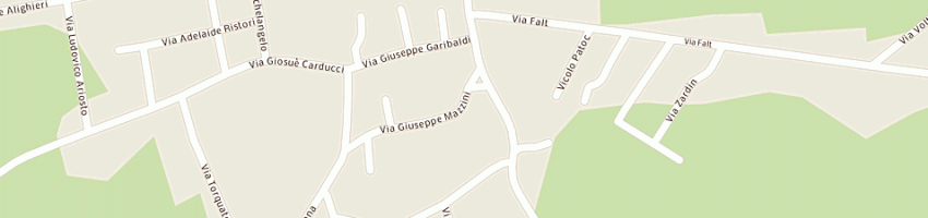 Mappa della impresa alfa commerciale srl a RIVIGNANO