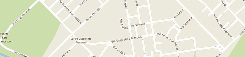 Mappa della impresa cobra autotrasporti srl a PONTINIA