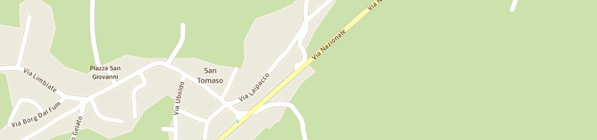 Mappa della impresa falegnameria zamparutti di mario e roberto zamparutti snc a MAJANO