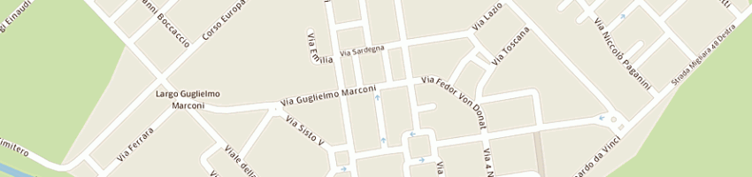 Mappa della impresa tisessantacinque srl a PONTINIA