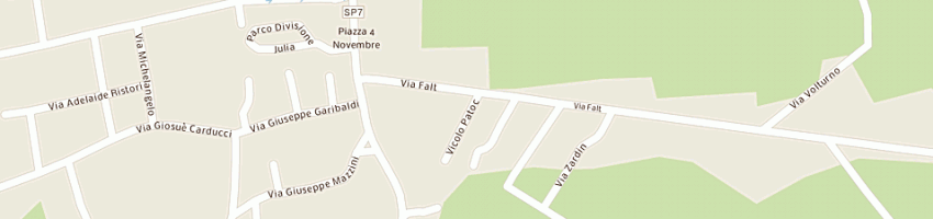 Mappa della impresa campanotto walter e c srl a RIVIGNANO