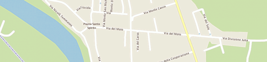 Mappa della impresa studio bin sas a LATISANA