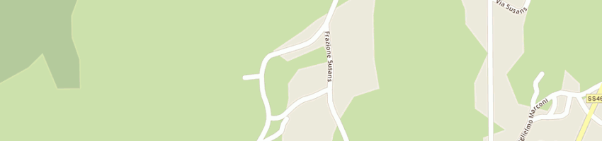Mappa della impresa trevisano gianni a UDINE