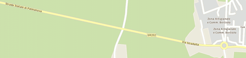 Mappa della impresa la bertiolese snc di piovesan dario e c a BERTIOLO