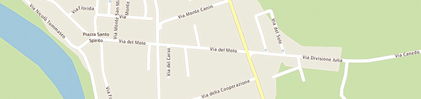 Mappa della impresa boscatto daviano a LATISANA