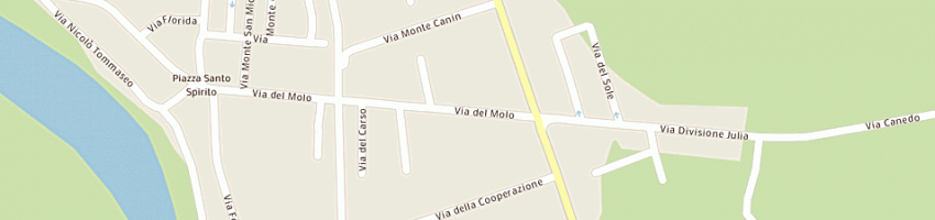 Mappa della impresa salone bivi lisa a LATISANA