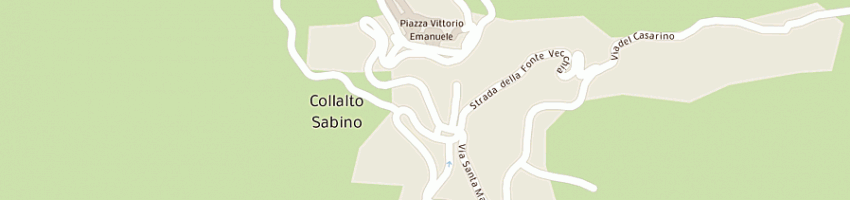 Mappa della impresa mercuri ermanno a COLLALTO SABINO
