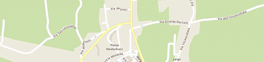 Mappa della impresa cielle srl a CORINALDO