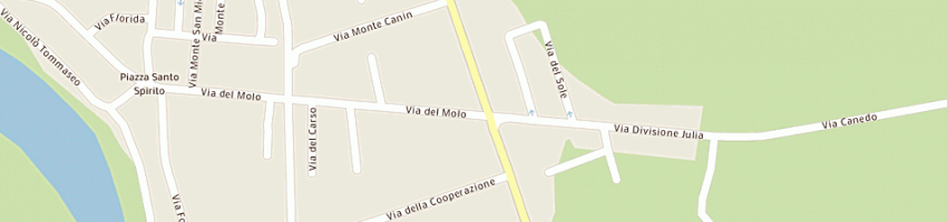 Mappa della impresa brusca giuseppe a LATISANA