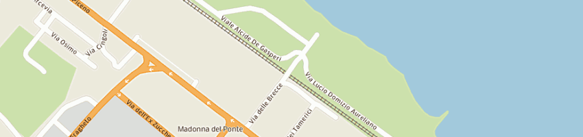 Mappa della impresa borchia santino a FANO