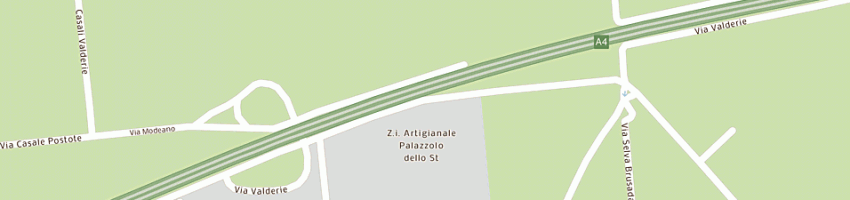 Mappa della impresa modeano pozzi di zammarian gino e c snc a PALAZZOLO DELLO STELLA