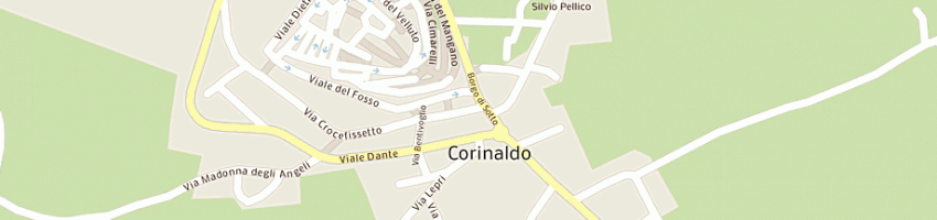 Mappa della impresa dynatec srl a CORINALDO